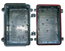 die cast enclosure for CATV line extender