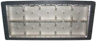 die cast pump manifold with nickel plating
